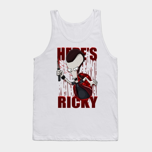 HERE'S RICKY Tank Top by d.legoshin.art